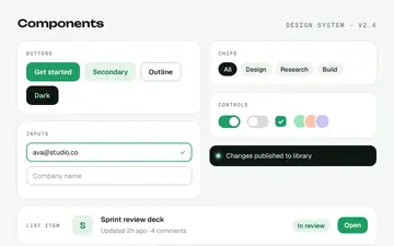 Component library (concept)